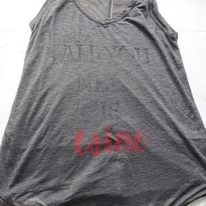 P.J. Salvage Gray Top Pajama